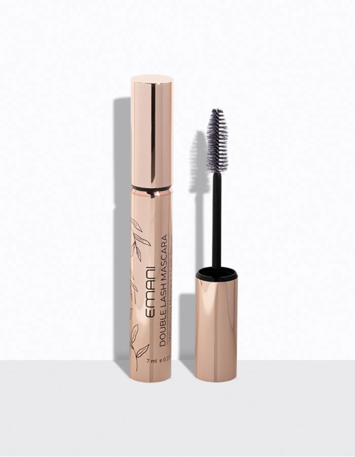 EMANI - Double Lash Mascara + Serum - Nutrient-Rich Lash Enhancement ...