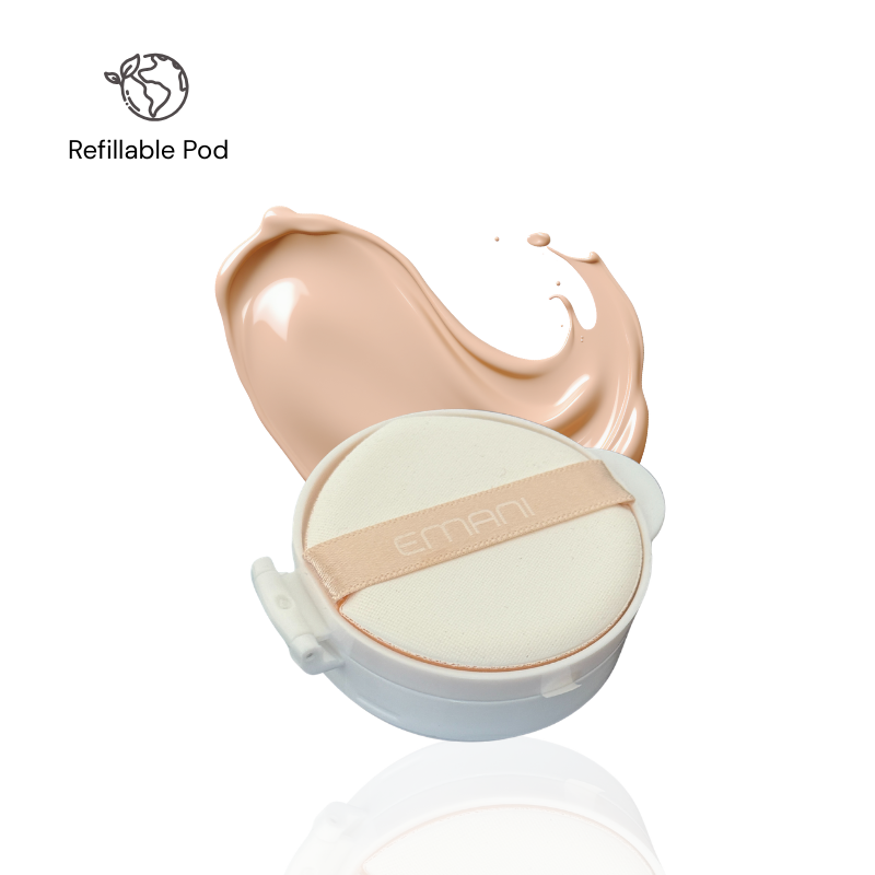 Glow Biome NAD+ Serum Foundation 27 Medium 25 Natural Refillable Pod #25-natural-refillable-pod