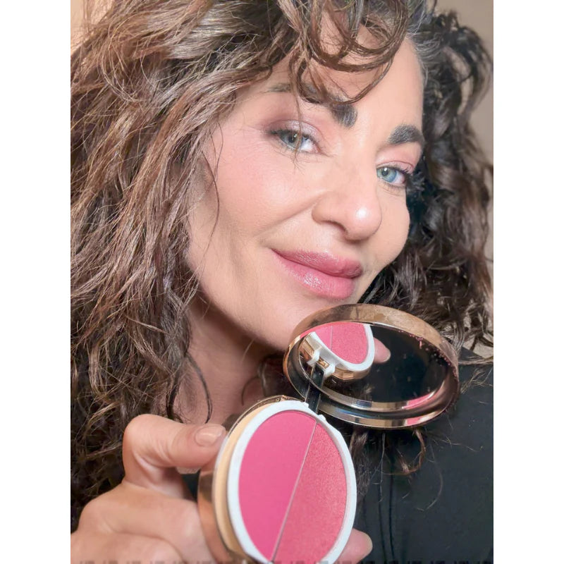 Before and after Blush & Bronzer