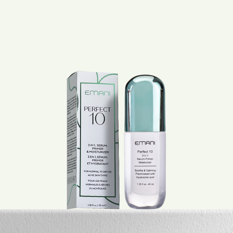 Perfect 10 - Best Glow Boosting, Hydrating Serum For Acne & Dry Skin.