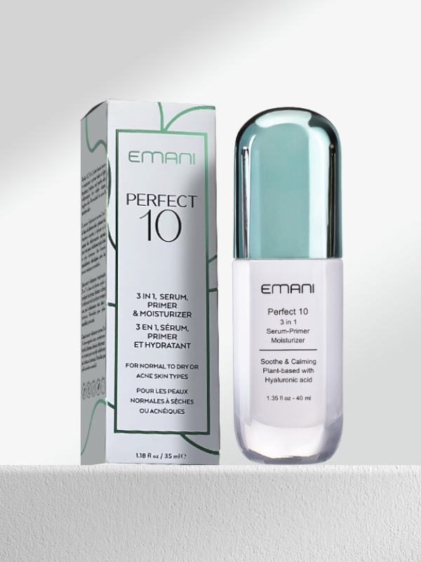 Perfect 10 - Best Glow Boosting, Hydrating Serum For Acne & Dry