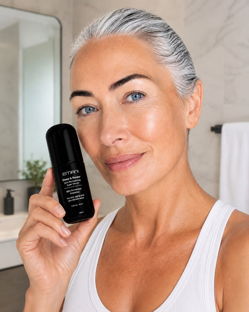 Before and after Skin Balance Kit