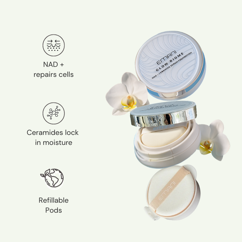 Glow Biome NAD+ Serum Foundation